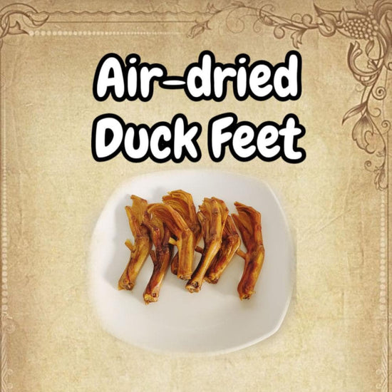 Air Dried Pet Treats Dehydrated Duck Feet - Ah Chye Pet Treats