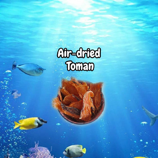 Air dried Pet Treats Dehydrated Toman - Ah Chye Pet Treats