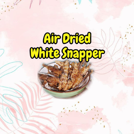 Air-dried Pet Treats Dehydrated White Snapper - Ah Chye Pet Treats