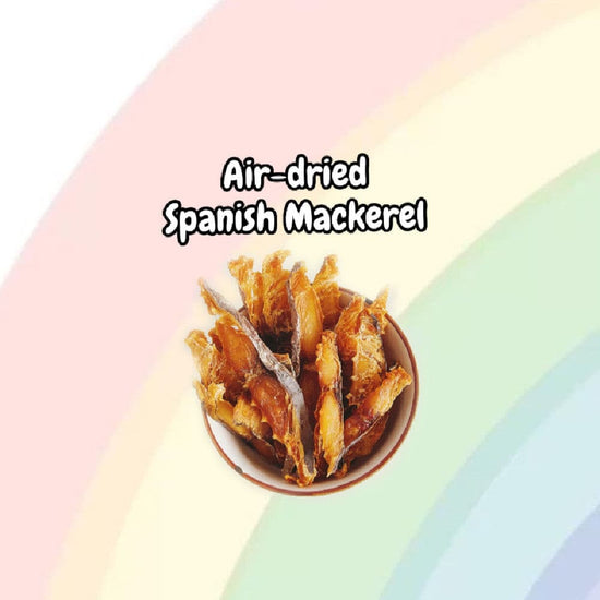 Load image into Gallery viewer, Air-dried Pets Treats Dehydrated Spanish Mackerel - Ah Chye Pet Treats
