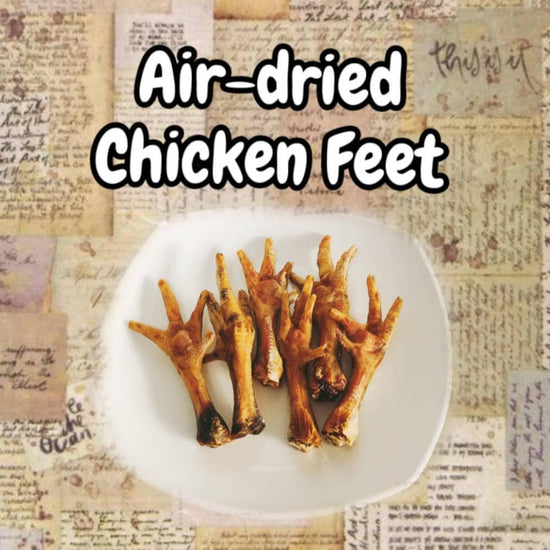 Load image into Gallery viewer, Air Dried Pet Treats Dehydrated Chicken Feet - Ah Chye Pet Treats
