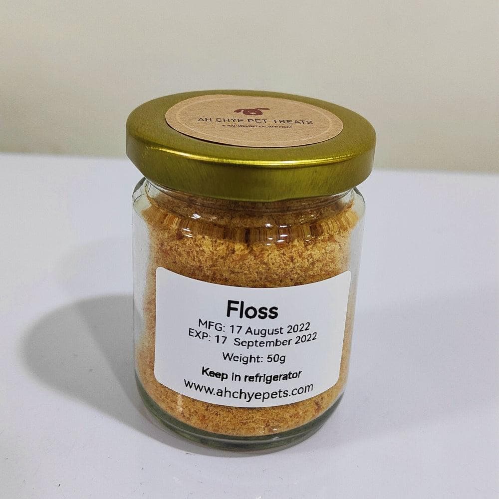 Load image into Gallery viewer, Air Dried Pet Treats Dehydrated Chicken Floss - Ah Chye Pet Treats

