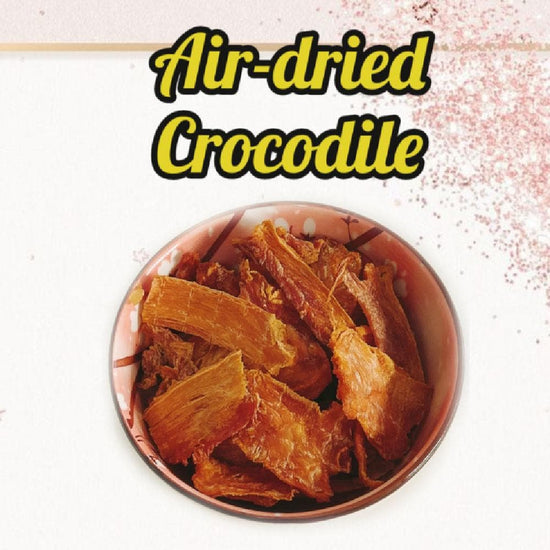 Air Dried Pet Treats Dehydrated Crocodile - Ah Chye Pet Treats